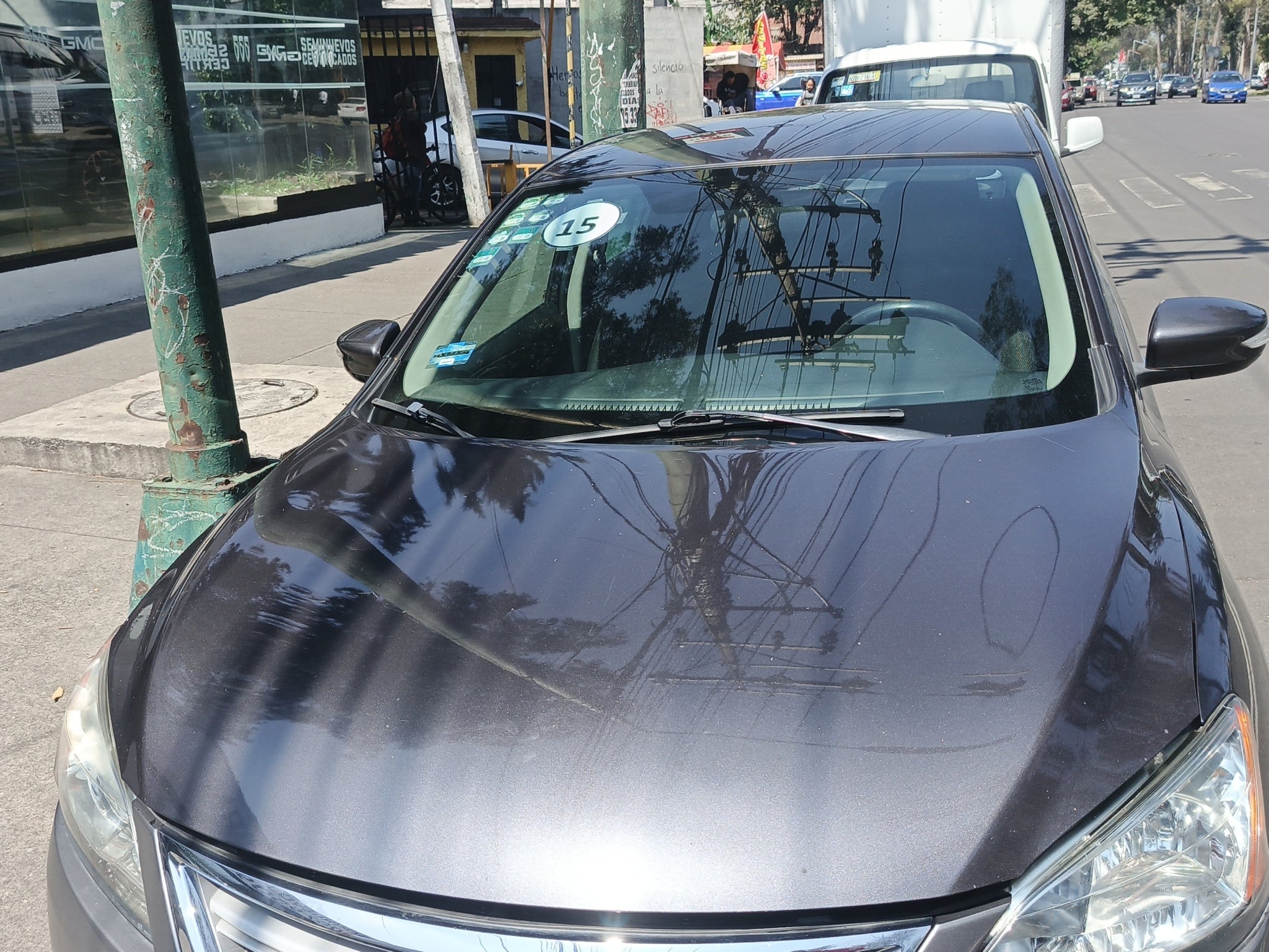 2015 Nissan SENTRA 4 PTS ADVANCE AAC F NIEBLA RA-16CVT