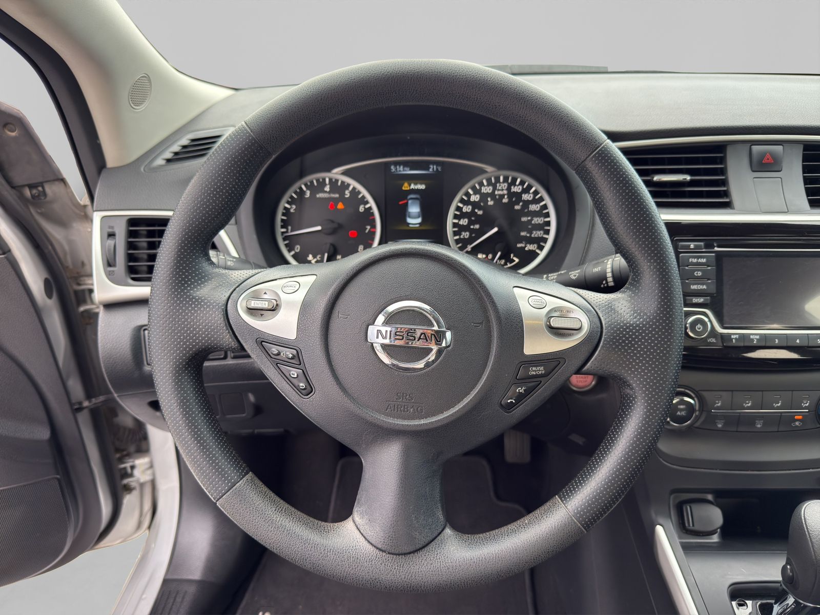 2019 Nissan SENTRA 4 PTS ADVANCE AAC F NIEBLA RA-16CVT