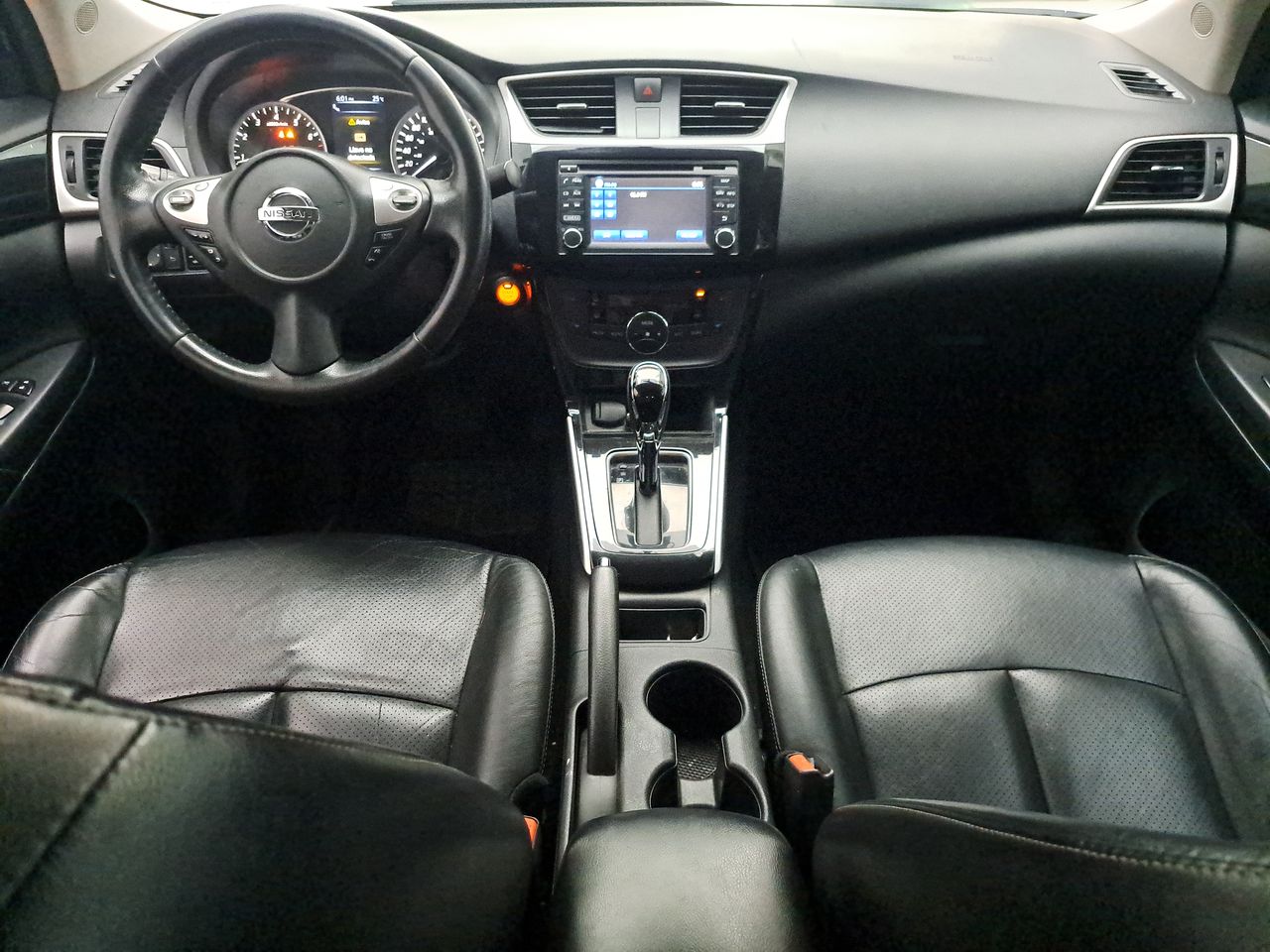 2018 Nissan SENTRA 4 PTS EXCLUSIVE CVT AAC AUT GPS PIEL QC F LED RA-17