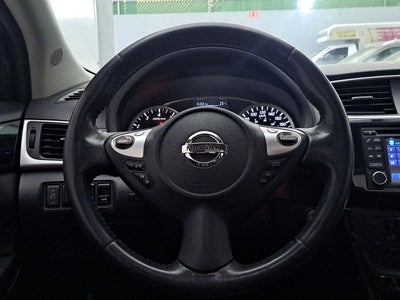 2018 Nissan SENTRA 4 PTS EXCLUSIVE CVT AAC AUT GPS PIEL QC F LED RA-17