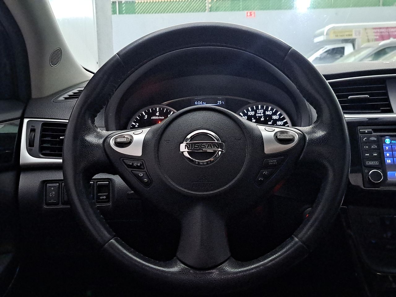 2018 Nissan SENTRA 4 PTS EXCLUSIVE CVT AAC AUT GPS PIEL QC F LED RA-17
