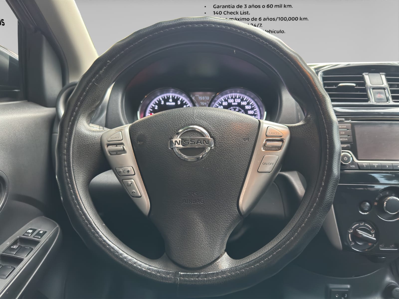 2017 Nissan VERSA 4 PTS ADVANCE TA AAC VE F NIEBLA RA-15
