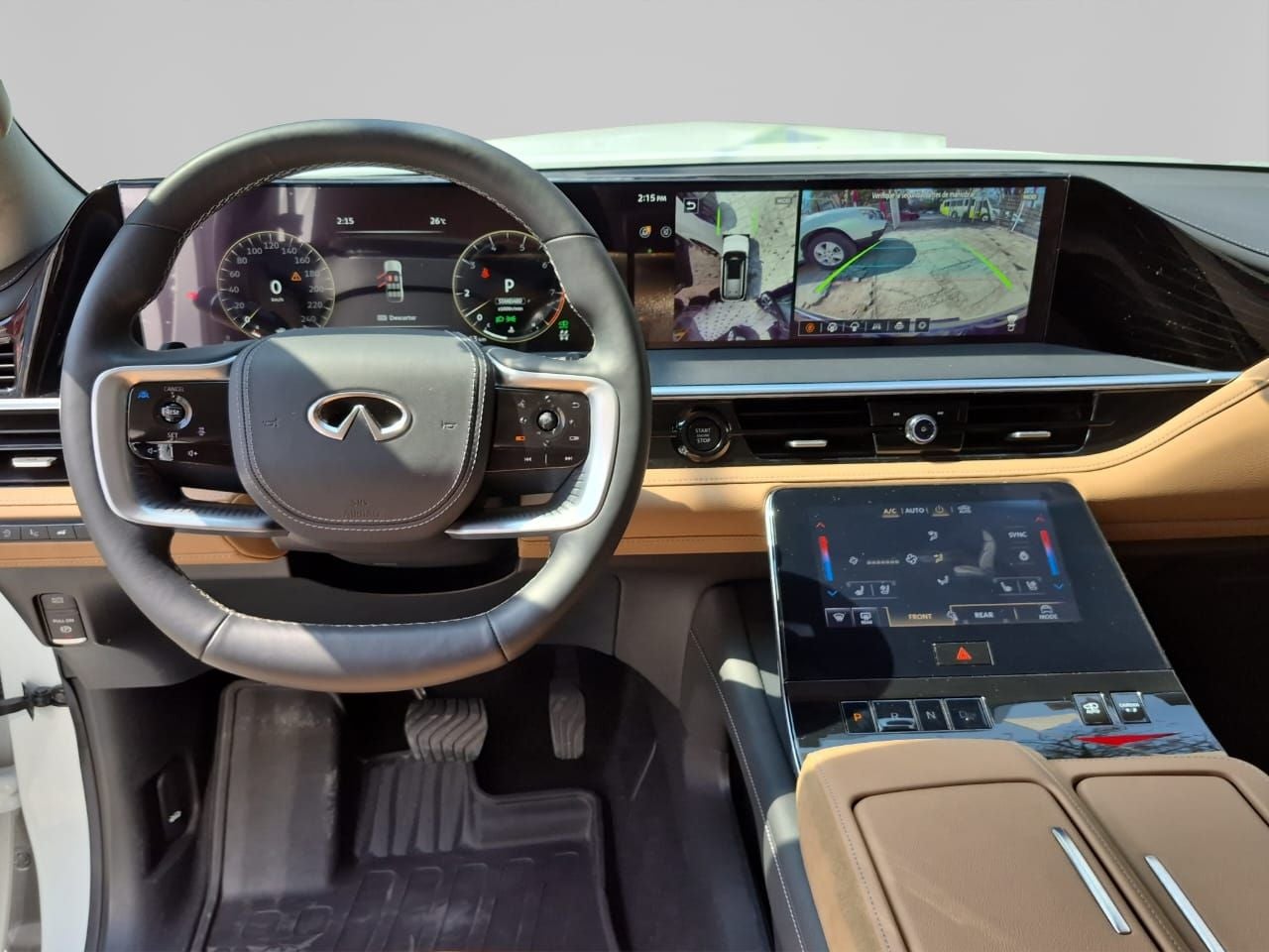 2025 INFINITI QX80 3.5 Sensory 8 pasajeros At
