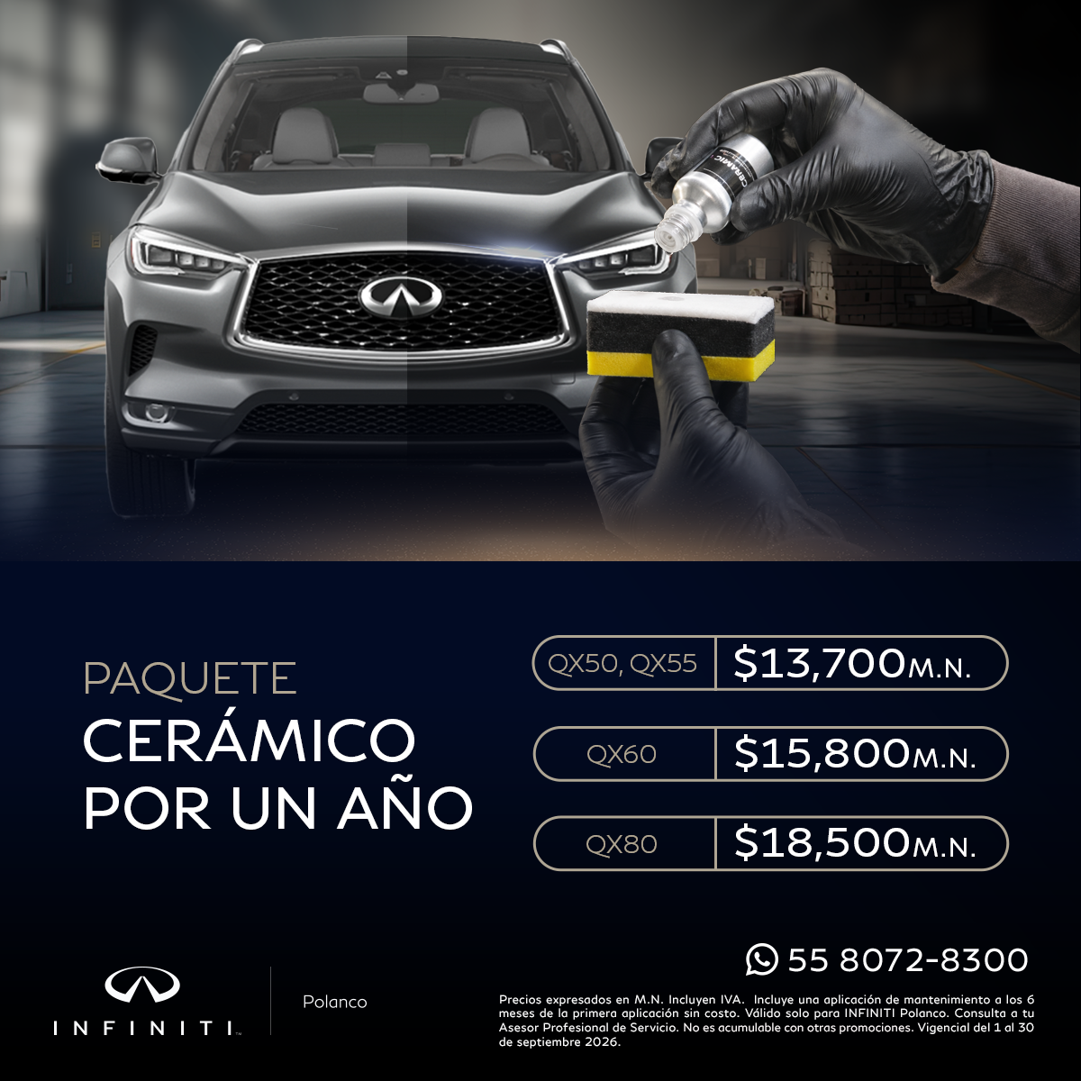 Paquete de Cerámico por un año